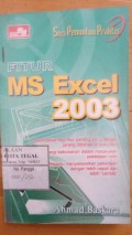 FITUR MS EXCEL 2003