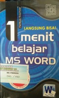 1 Menit Belajar Ms. Word